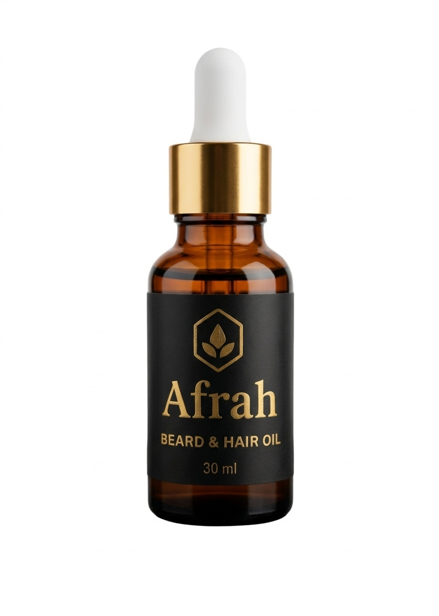 Afrah Beard & Hair Growth Oil - 30ml